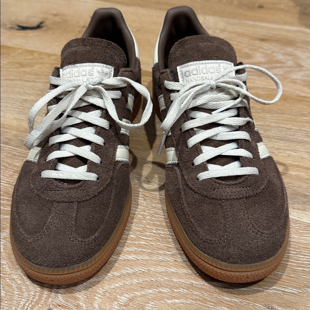 Adidas Spezial Handball Brown Suede Sneakers Size 8.5 W